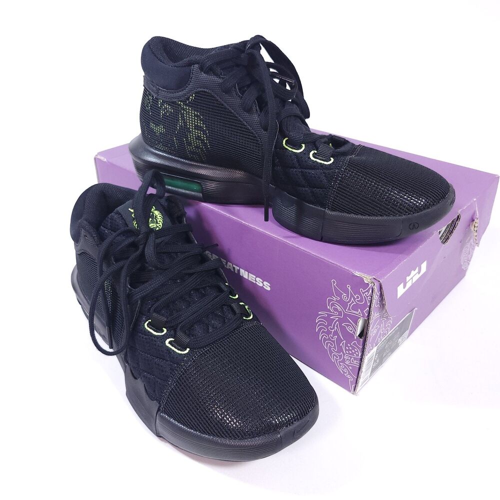 Nike LeBron Witness Mens 8 VIII Black Volt Basketball Shoes FB2239-002 New Sneak
